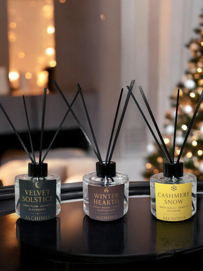 Cashmere Snow Reed Diffuser - Winter Collection
