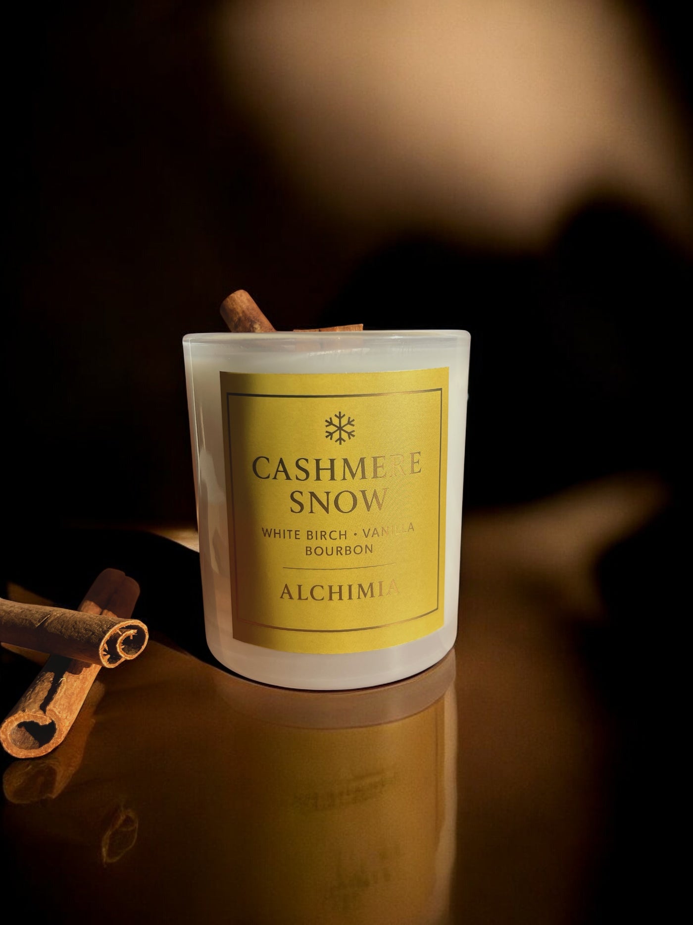 Cashmere Snow Candle - Winter Collection