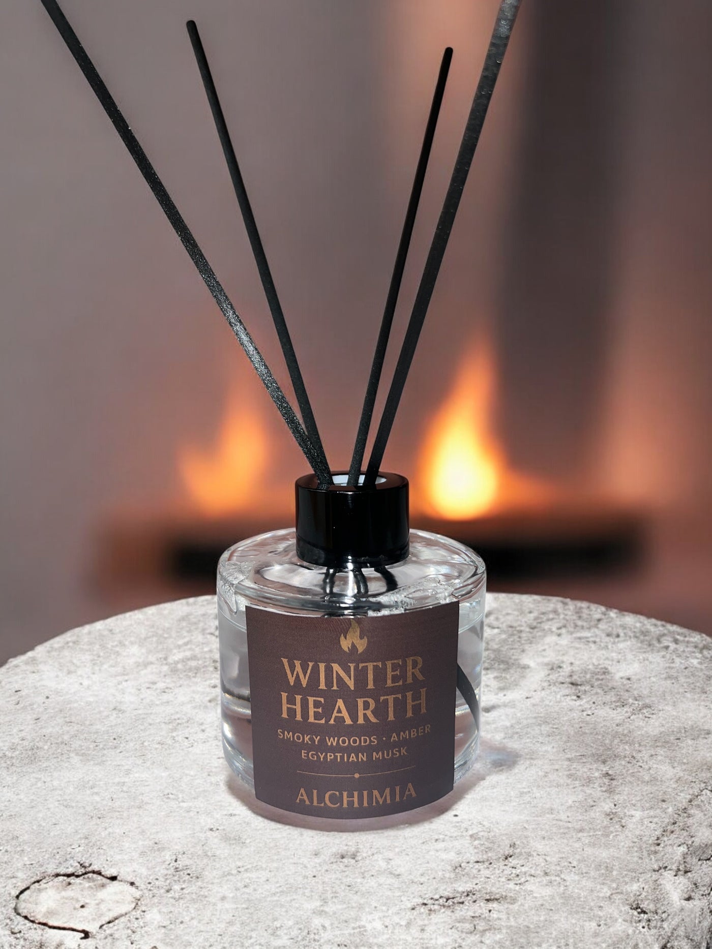 Winter Hearth Reed Diffuser - Winter Collection